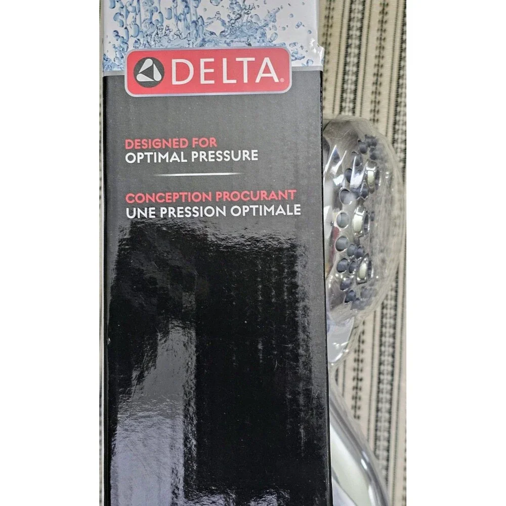 Delta5-Spray Wall Mount Handheld Shower Head 1.75 GPM in Chrome - 54434-18-PK